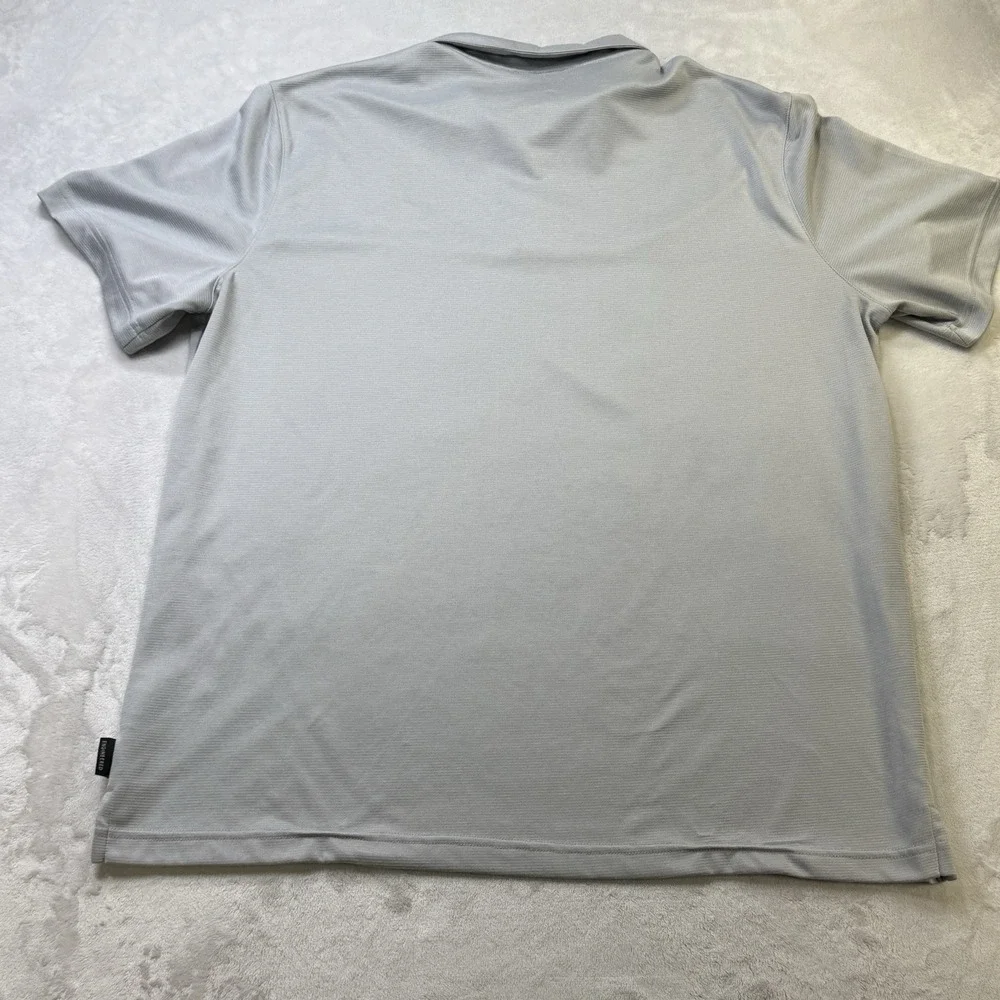 Nike Dri-Fit Alabama Crimson Tide‎ Polo Shirt XL Gray Golf On Field